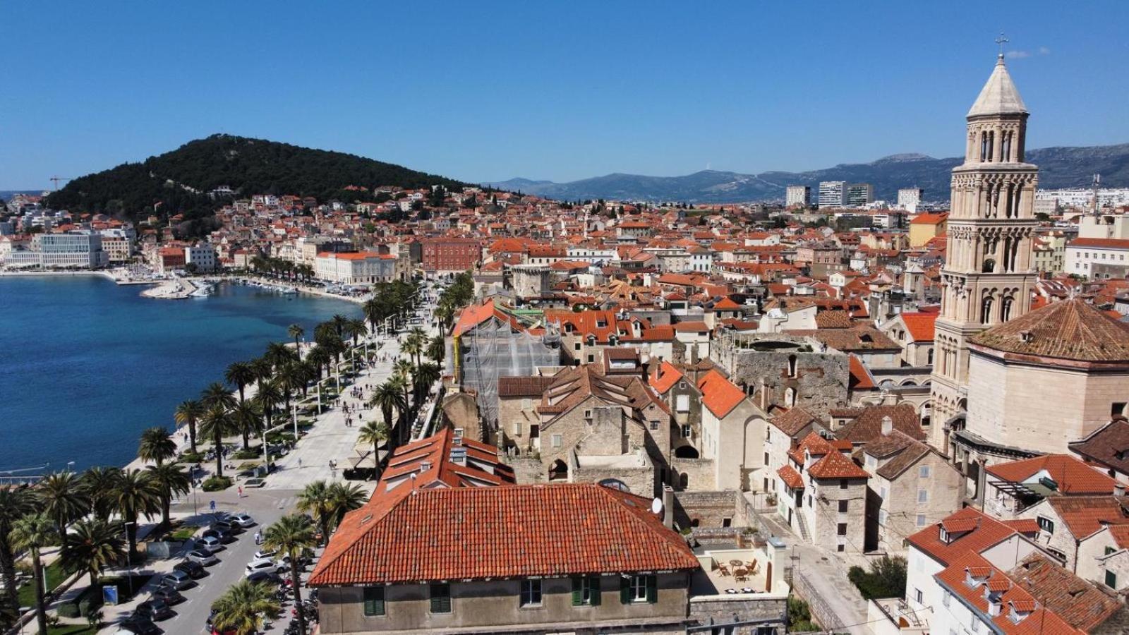 Apartamento Terazza Grande In Diocletian Tower Split Exterior foto