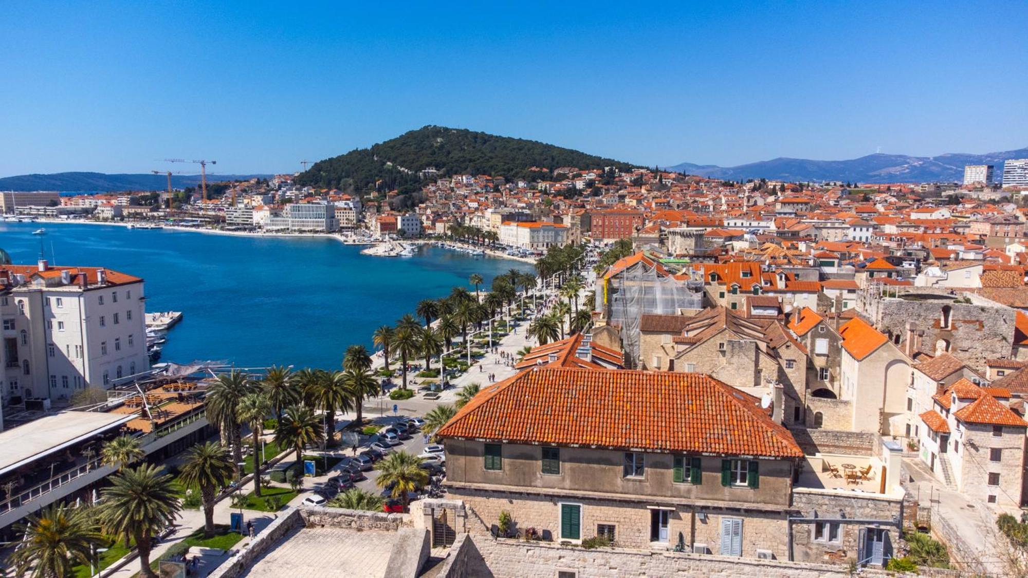 Apartamento Terazza Grande In Diocletian Tower Split Exterior foto