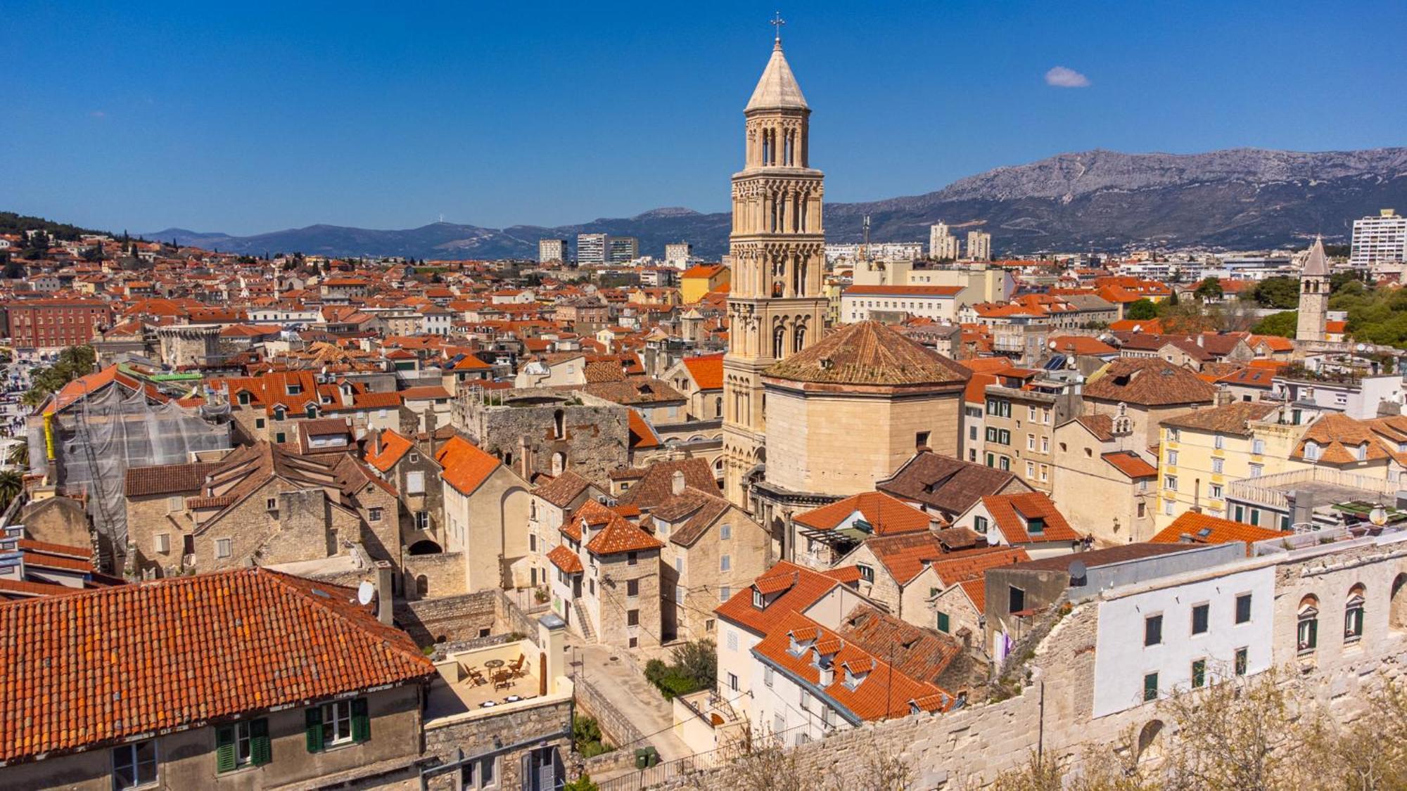Apartamento Terazza Grande In Diocletian Tower Split Exterior foto