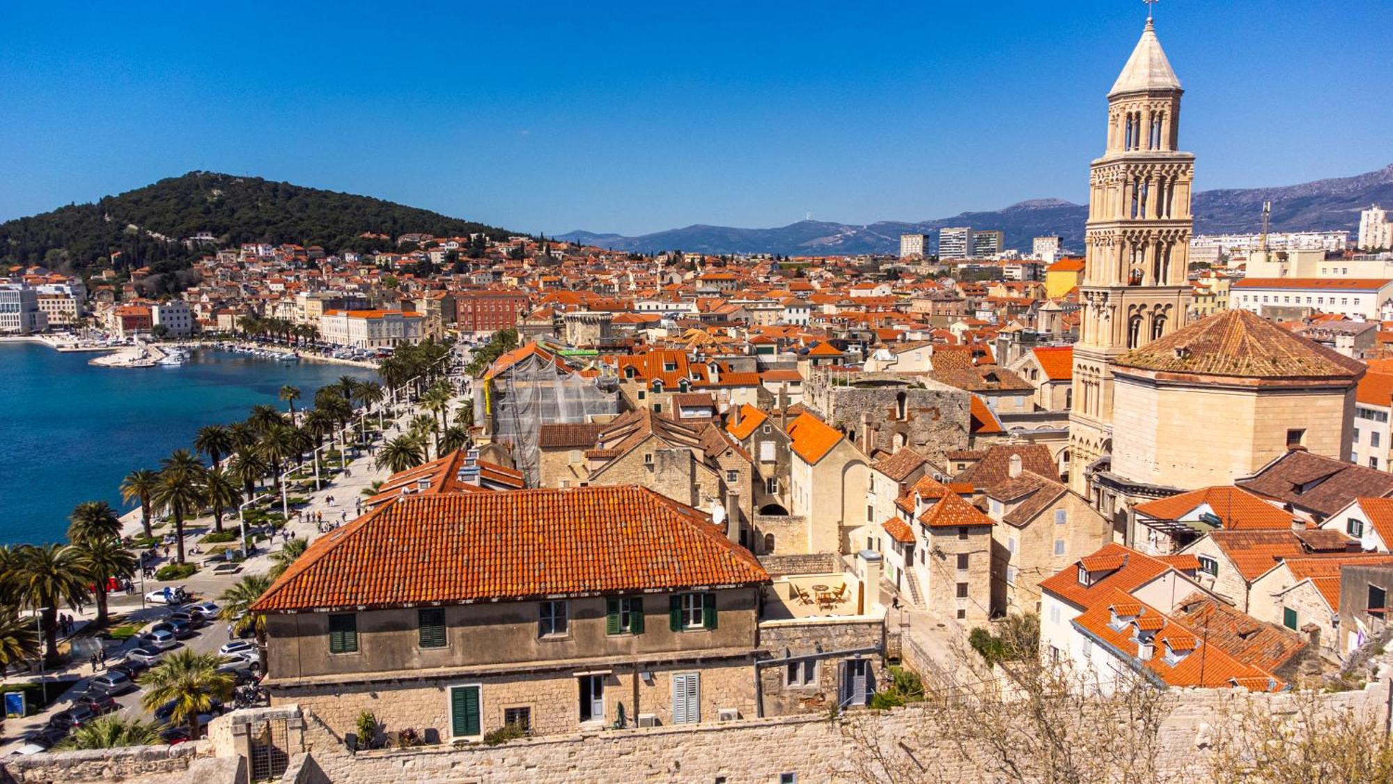 Apartamento Terazza Grande In Diocletian Tower Split Exterior foto