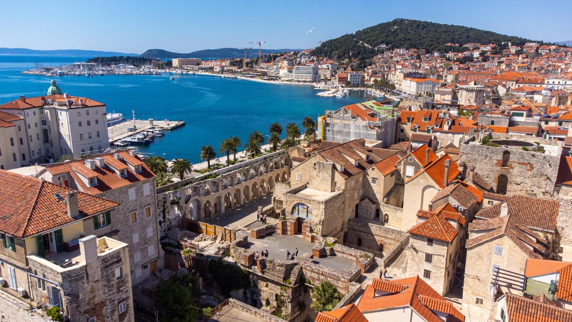 Apartamento Terazza Grande In Diocletian Tower Split Exterior foto