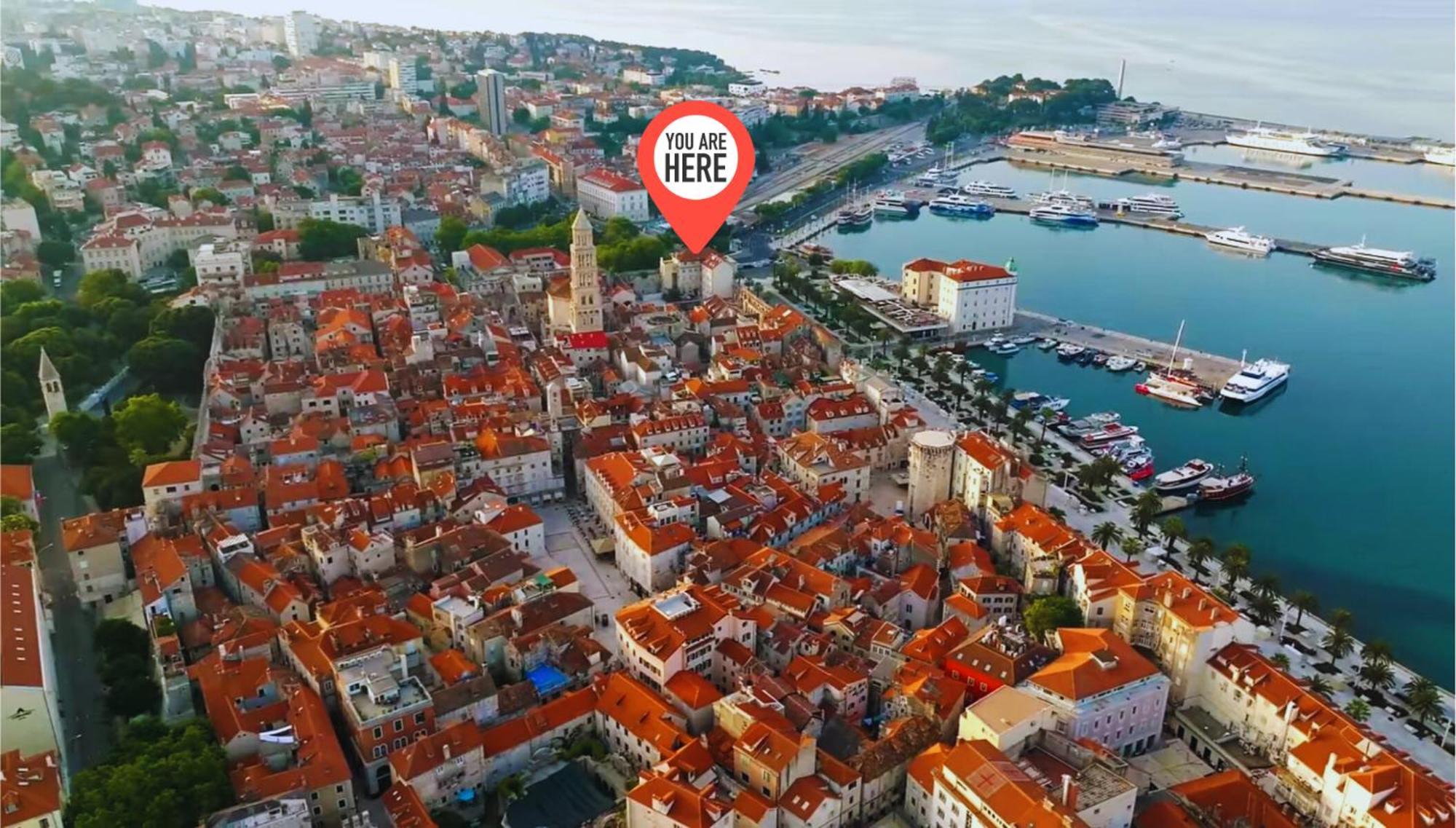Apartamento Terazza Grande In Diocletian Tower Split Exterior foto