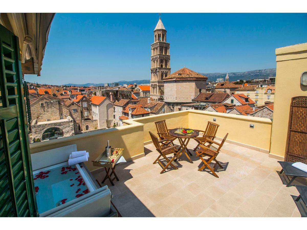 Apartamento Terazza Grande In Diocletian Tower Split Exterior foto