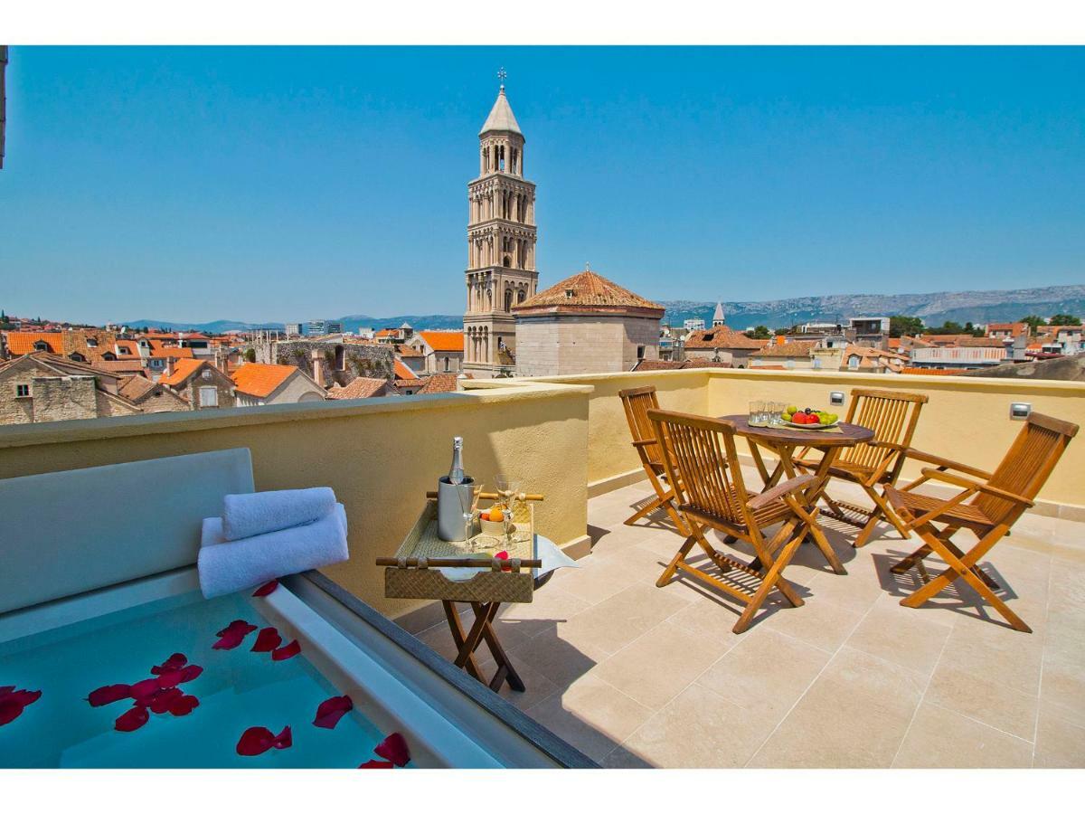Apartamento Terazza Grande In Diocletian Tower Split Exterior foto