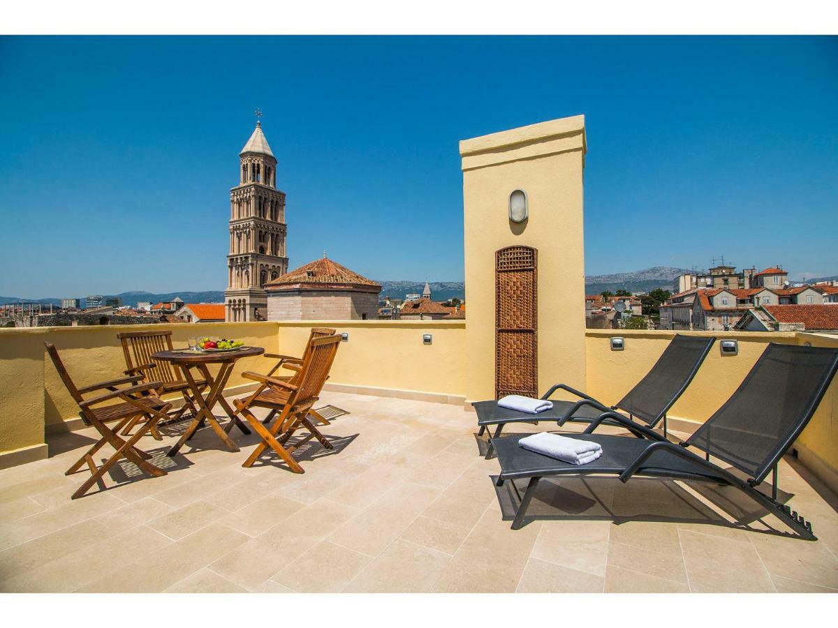 Apartamento Terazza Grande In Diocletian Tower Split Exterior foto