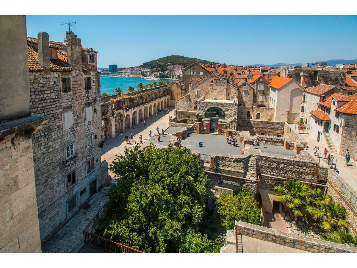 Apartamento Terazza Grande In Diocletian Tower Split Exterior foto