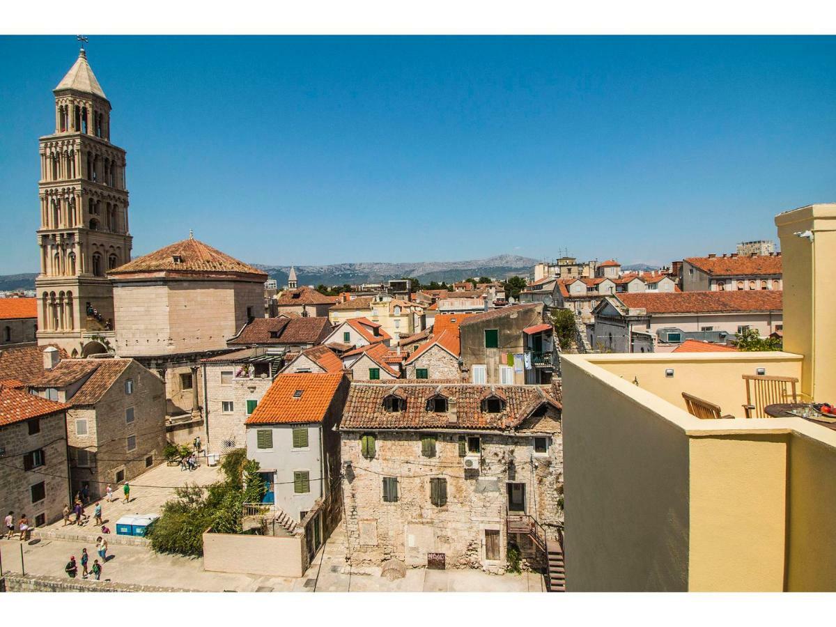 Apartamento Terazza Grande In Diocletian Tower Split Exterior foto