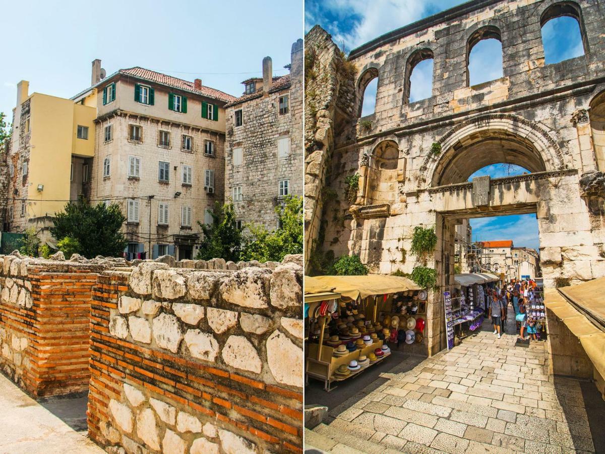 Apartamento Terazza Grande In Diocletian Tower Split Exterior foto
